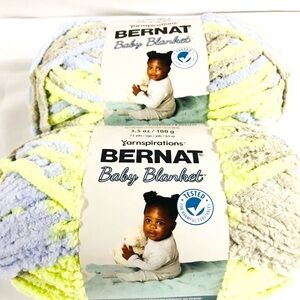 Bernat Baby Blanket (The Little Boy Dove)3.5oz yarn